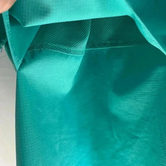 Silver Bait fishing shirt mens L Large blue vented short sleeve polyester button - Picture 9 of 16